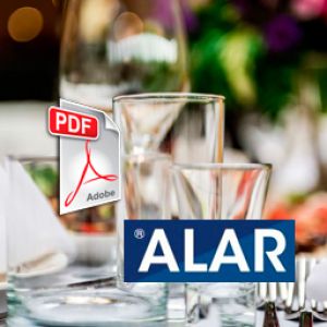 Hostelería Uranzu, catálogo de cristalería